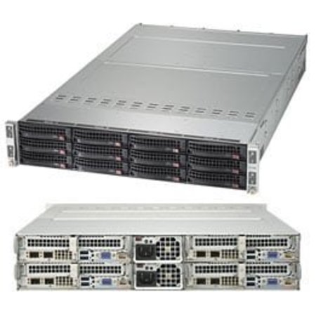 SUPERMICRO Superserver 6029Tp-Hc0R - Rack-Mountable - No Cpu - 0 Gb - SYS-6029TP-HC0R